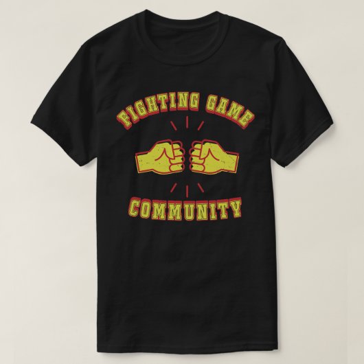 T-shirt Communauté du jeu de combat (Design devant)