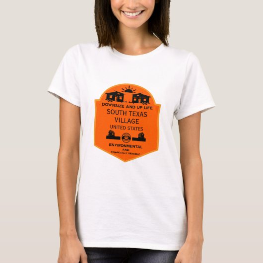 T-shirt Communautés de Tiny House modifiables (Devant)