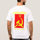 T-shirt Communisme révisé (Dos)