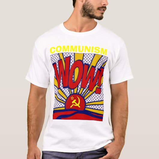 T-shirt Communisme wow ! (Devant)