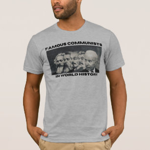 T-shirt Communistes célèbres anti-Biden dans l'histoire 