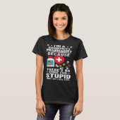 T-shirt Community Pharmacist There s No Cure For Stupid (Devant entier)