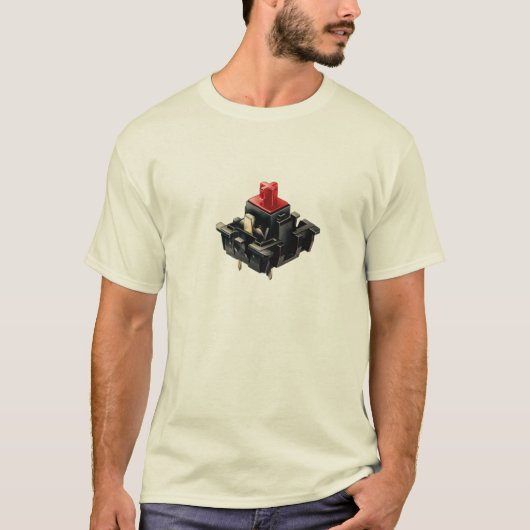 T-shirt Commutateur mécanique de MX de cerise (Devant)