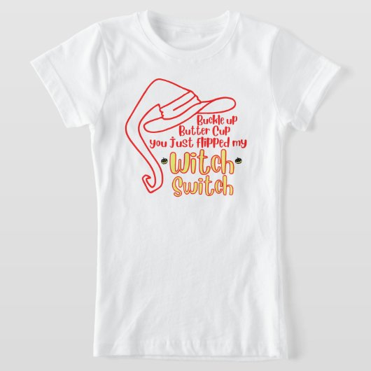T-Shirt Commutateur Sorcière (Poser)