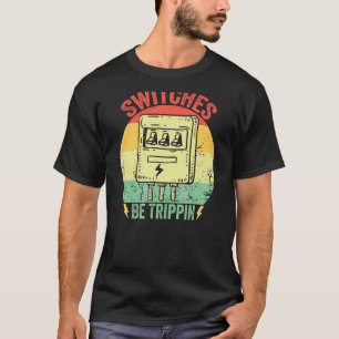 T-shirt Commutateurs être Trippin Vintage Electrician Fuse