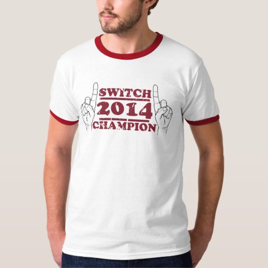 T-shirt Commutez le champion 2014 (Devant)