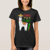 T-shirt Como Se Llama Animal Mexicain Cinco De Mayo 2020 (Devant)