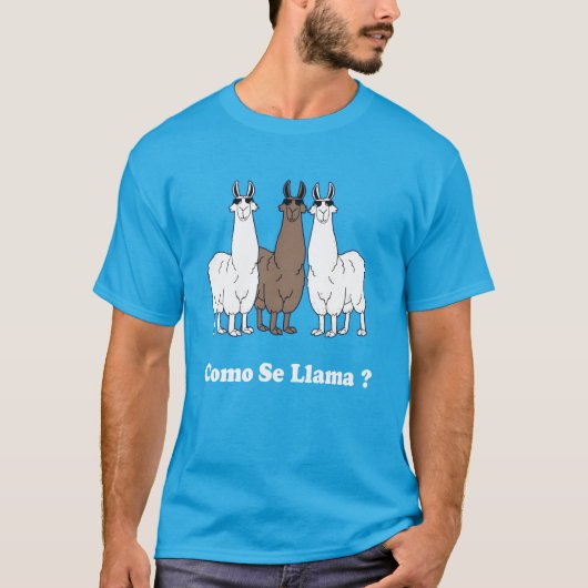 T-shirt Como Se Llama ? Fantastique Chemise Espagnole Qu'E (Devant)