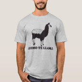 T-shirt Como Te Llama (Devant)