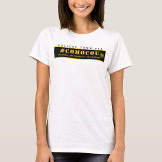 T-shirt COMOCOU #COMOCOU or-t