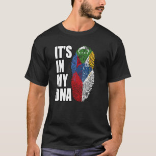 T-shirt Comores Et Tchèques Mélangent L'ADN Patrimoine Du
