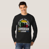 T-shirt Comorian Comoros Comorian Flag Fathers Day (Devant entier)