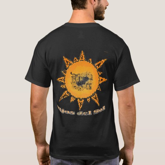 T-shirt compadres, dentelle binche Compadre (Dos)