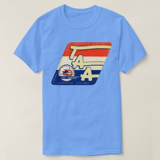 T-shirt Compagnie aérienne Trans Australienne (Design devant)