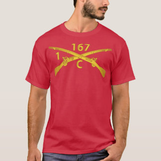 T-shirt Compagnie C 1er Bataillon 167e Régiment d'infanter