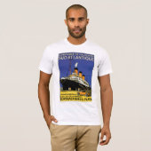 T-shirt Compagnie de Navigation Sud-Atlantique (Devant entier)