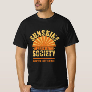 T-shirt Compagnie de soleil personnalisée Plage d'été T-sh