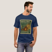 T-shirt Compagnie de télégraphe du Pôle Nord (Devant entier)