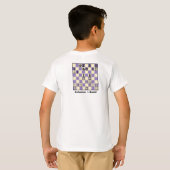 T-shirt Compagnon d'échecs dans 1 puzzle #2 (Dos entier)