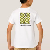 T-shirt Compagnon d'échecs dans 2 le puzzle #2 (Dos)