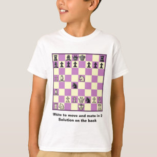 T-shirt Compagnon d'échecs dans 2 le puzzle #3