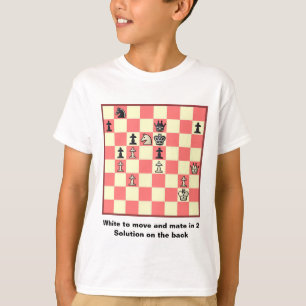 T-shirt Compagnon d'échecs dans 2 le puzzle #4