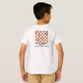 T-shirt Compagnon d'échecs dans 2 le puzzle #6 (Dos entier)
