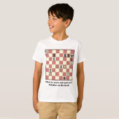 T-shirt Compagnon d'échecs dans 2 le puzzle #6 (Devant entier)