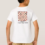 T-shirt Compagnon d'échecs dans 2 le puzzle #6 (Dos)