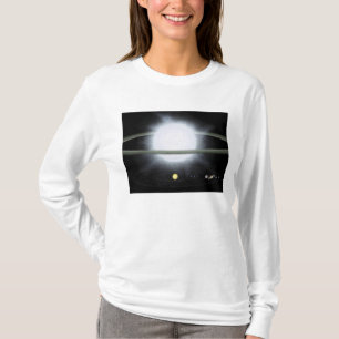 T-shirt Comparaison de la taille d'une étoile hypergiante