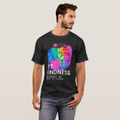 T-shirt Compassion éléphante Kindness Ripple Mindfulme Me (Devant entier)