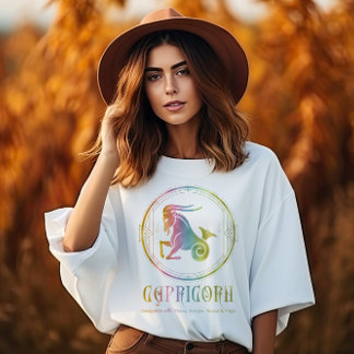T-shirt Compatibilité Capricorne Conçue