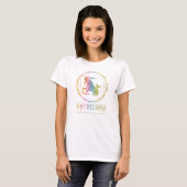 T-shirt Compatibilité Capricorne Conçue (Devant entier)