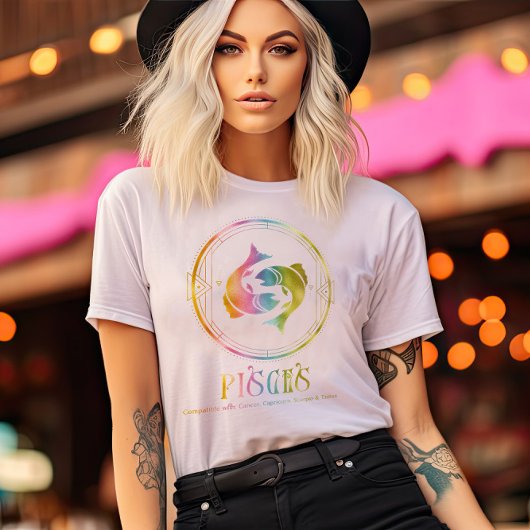 T-shirt Compatibilité des pinces Conçu