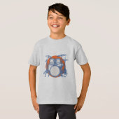 T-shirt Compensation de kit de tambour (Devant entier)