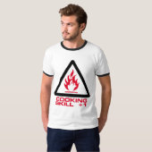 T-shirt Compétence de cuisine +1 (Devant entier)