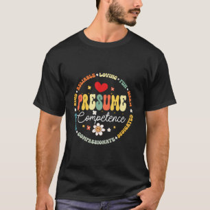 T-shirt Compétence présumée Thérapie professionnelle Funny