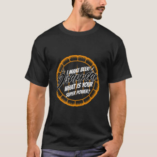 T-shirt Compétence ultime de disparition de la bière