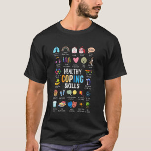 T-shirt Compétences d'adaptation saines Conseiller Sensibi
