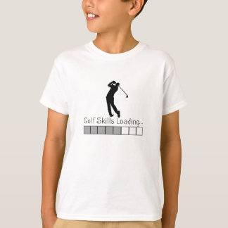 T-shirt Compétences de golf chargement Golf mignon, futur
