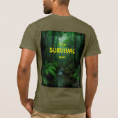 T-shirt Compétences de survie Prepper Survivalist SHTF Des (Dos)
