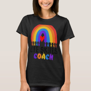 T-shirt Compétences de vie correspondant Entraîneur Enseig