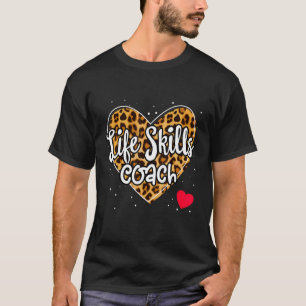 T-shirt Compétences de vie correspondant Entraîneur Enseig