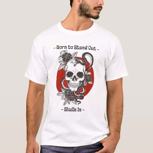 T-shirt Compétences dehors (Devant)