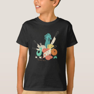 T-shirt Compétences en couteau