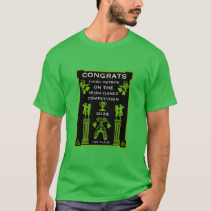 T-shirt Compétition de danse irlandaise