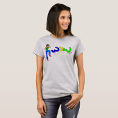 T-shirt Competitor pour femmes (Devant entier)