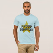 T-shirt Compilateur fier (Devant entier)