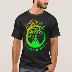T-shirt Complet avec Reiki Energy Reiki Healing Master 1