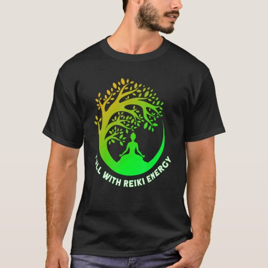 T-shirt Complet avec Reiki Energy Reiki maître de guérison (Devant)